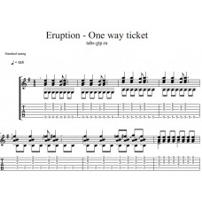One way ticket - Eruption